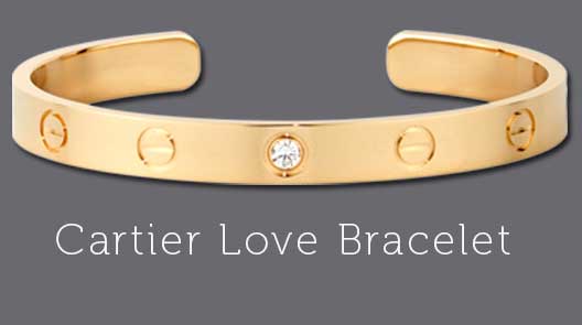 Cartier Love Bracelets For Women – Yellow gold, diamond