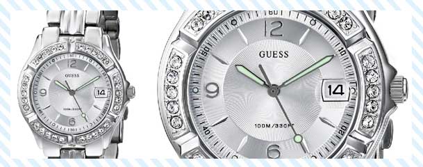 GUESS Women's Silver Watch