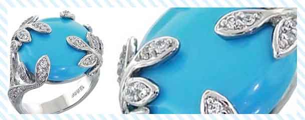 Turquoise rings for women