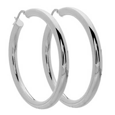 Italian Sterling Silver Large Hoop Earrings Review