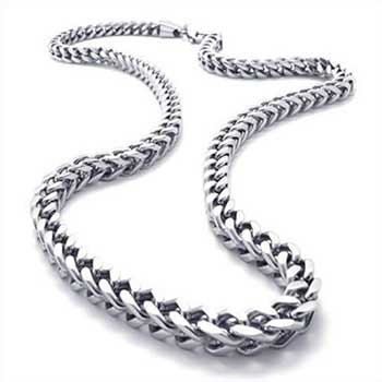 Men's Necklace Snake Chain
