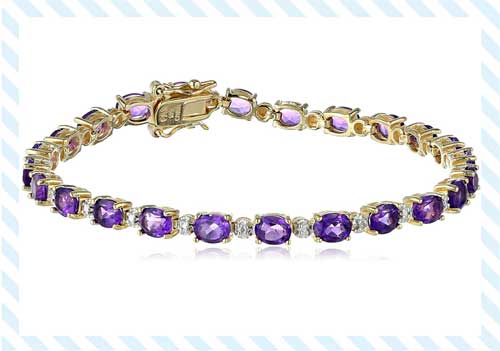 Gemstone Tennis Bracelet