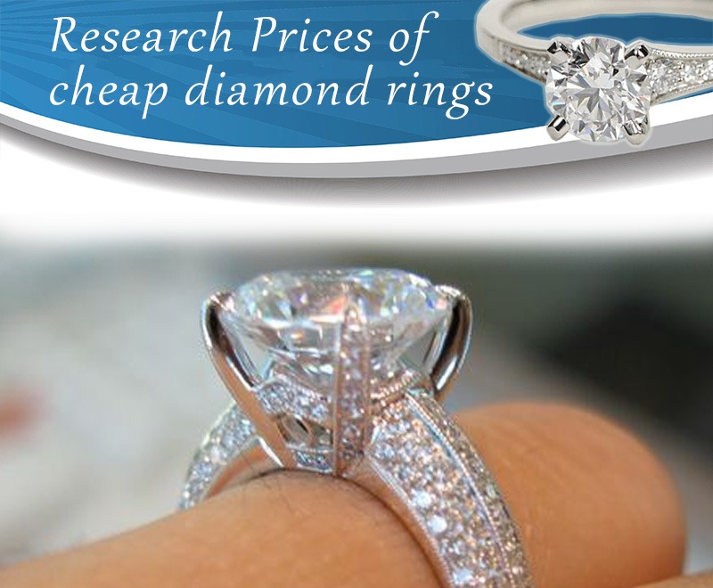 Research Prices of cheap diamond rings