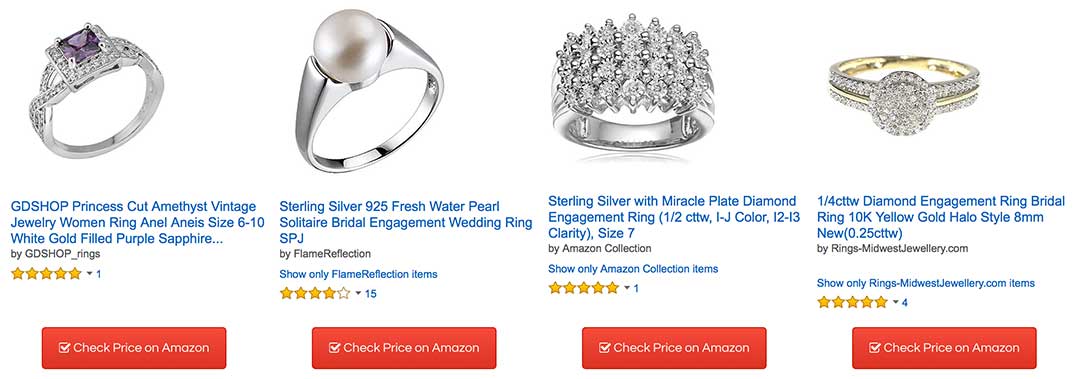 engagement ring setting types