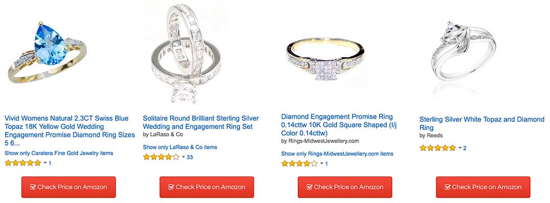 engagement ring types