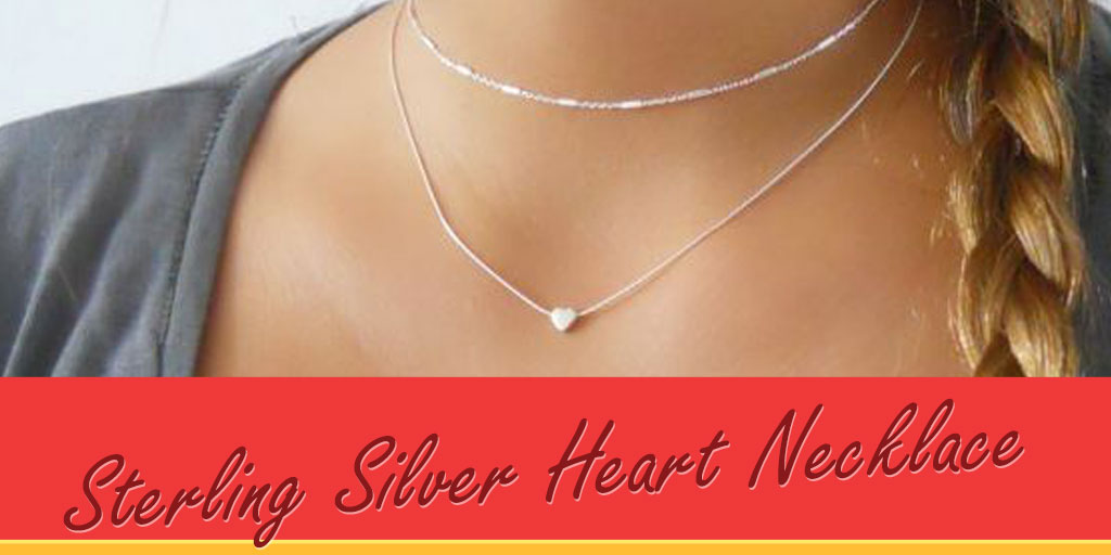 Sterling Silver Heart Necklace