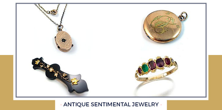 Antique Sentimental Jewelry - victorian era