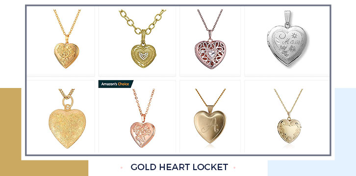 Gold Heart Locket