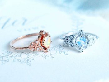 Unique Opal Rings