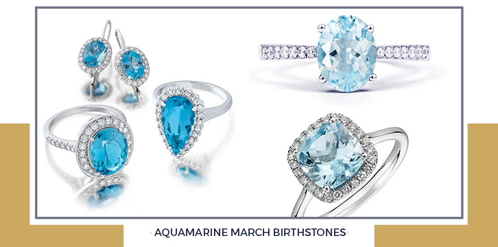 Aquamarine March Birthstones