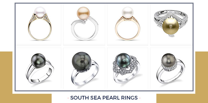 South Sea Pearl Rings