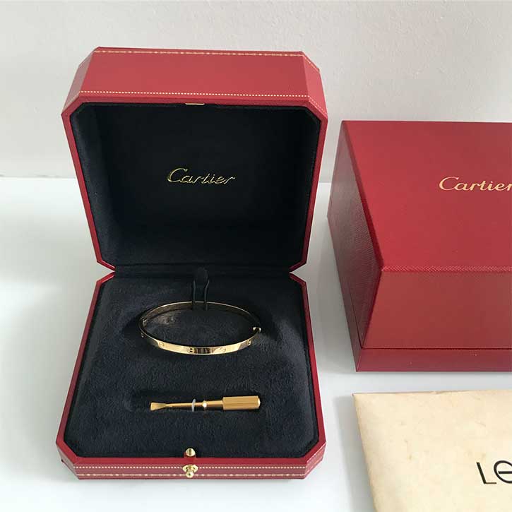 cartier love bracelet unboxing