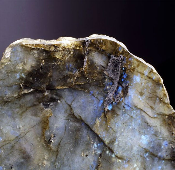 Close-up Labradorite
