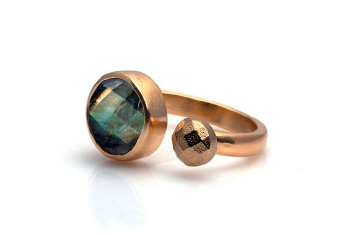 Labradorite Stacking Ring