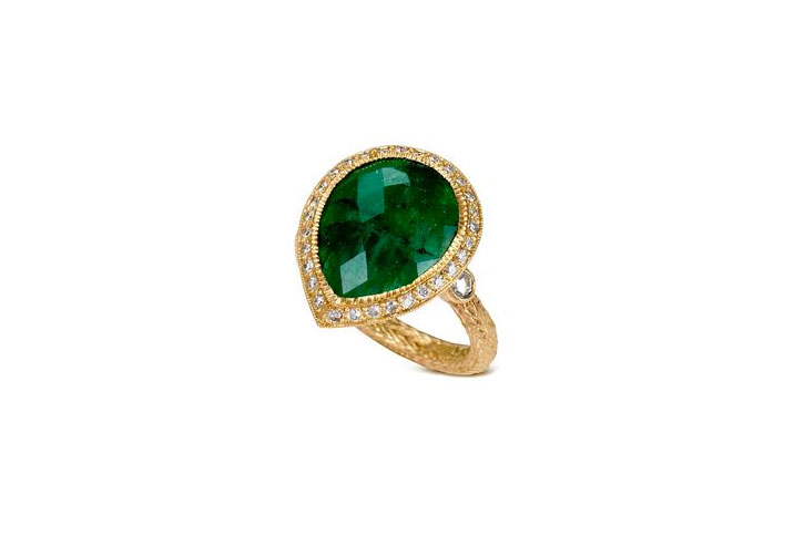 Emerald Engagement Just Jules