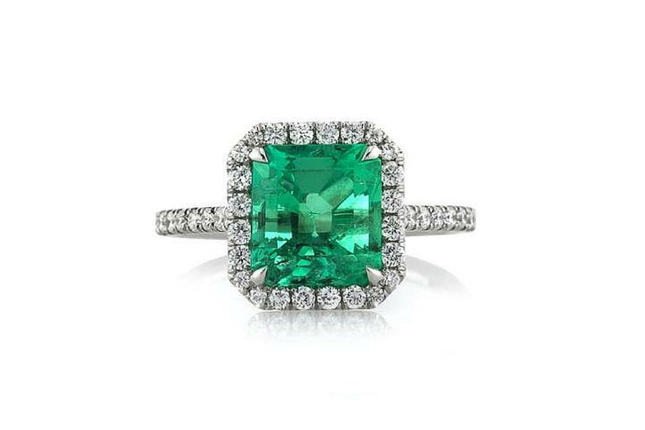 Emerald Engagement Rings Mark Broumand