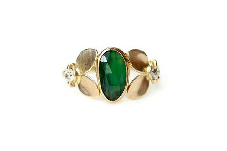 Emerald Engagement Rings Moira K Lime