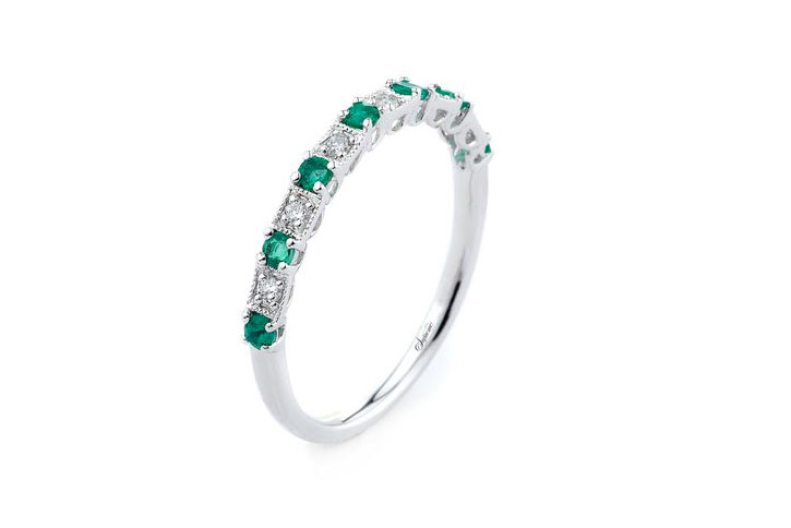 Emerald Engagement Rings Supreme Jewelry