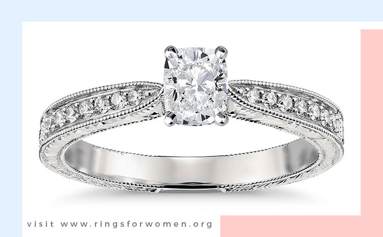 Engagement Rings with Princess Cut Diamonds