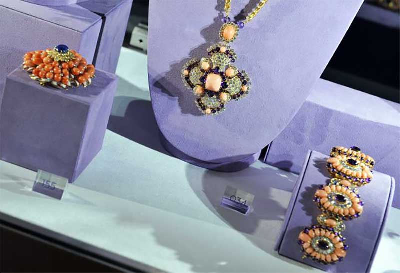 Coral Jewelry From Elizabeth Taylor