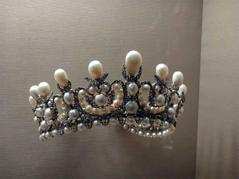 Pearl and Diamond Tiara