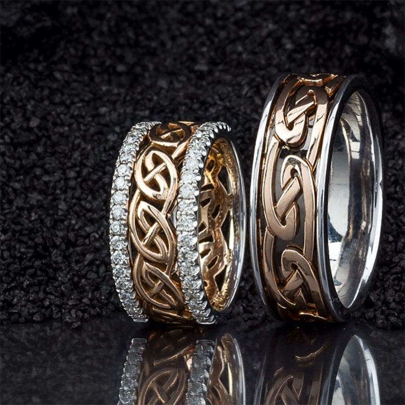 Celtic Wedding Ring Sets
