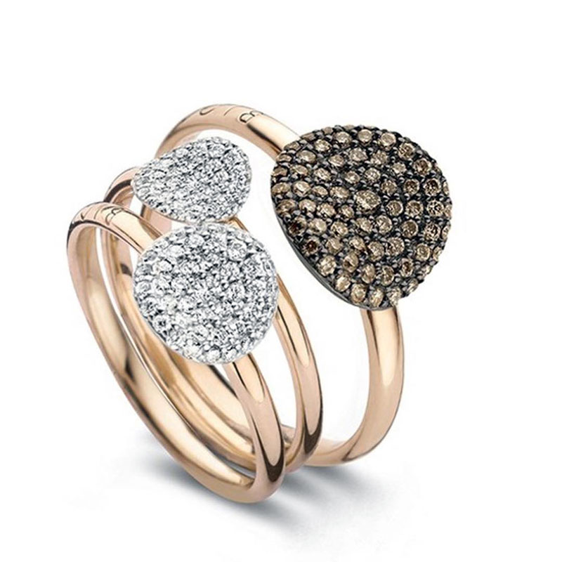 Pave Rings