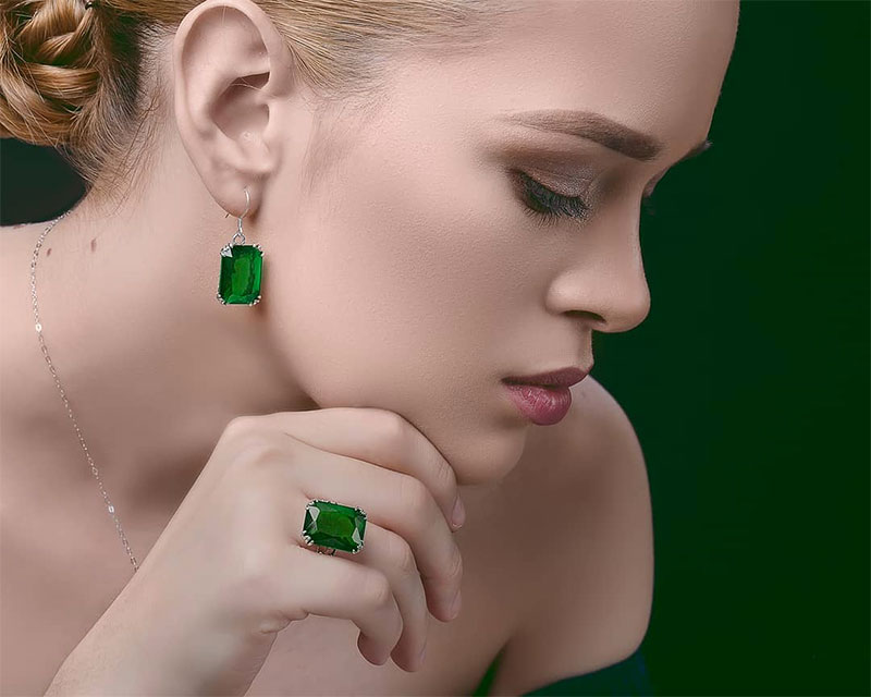 Emerald Birthstone Jewelry