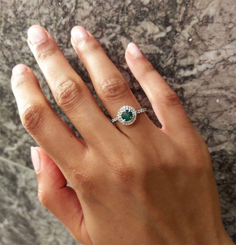 Emerald Engagement Rings Under 1000 at Eugene Bluhm blog