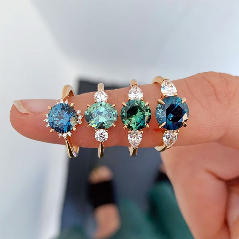 Sapphire Rings