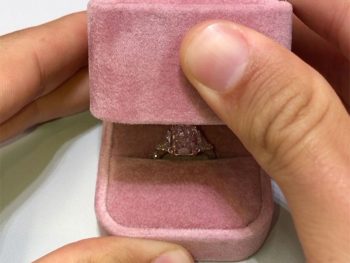 Pink Diamond Ring