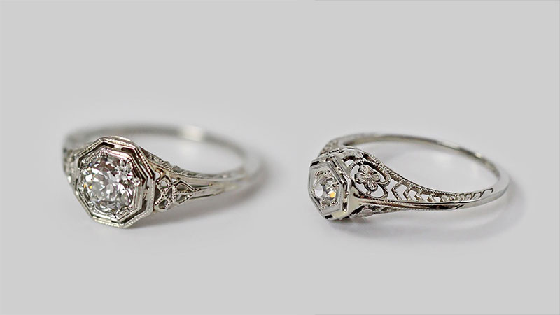 Traditional Antique Engagement Rings