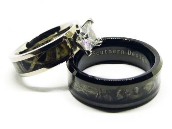 Camo Wedding Rings