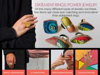 Statement Rings: Power Jewellery