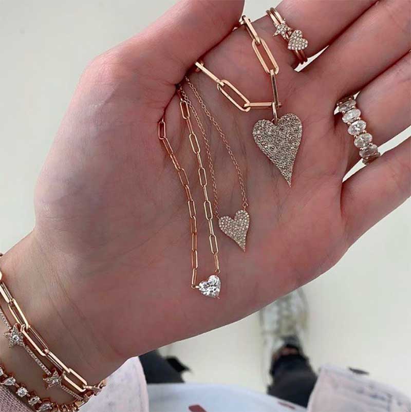 These necklaces have my heart